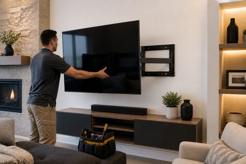Television Mounting Service in Overland Park, KS
