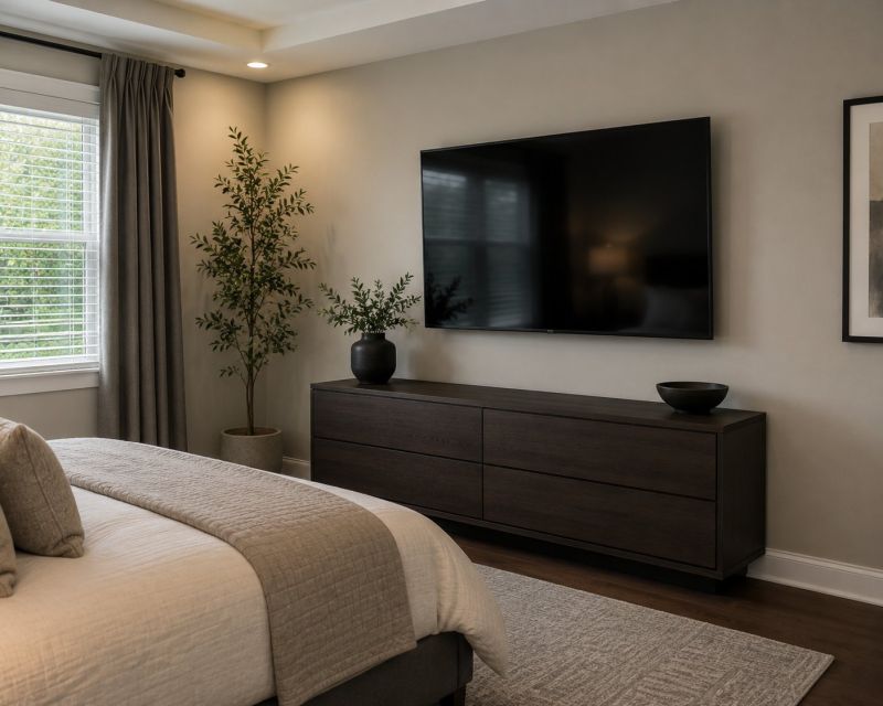 Bedroom TV Mounting in Kansas City, MO